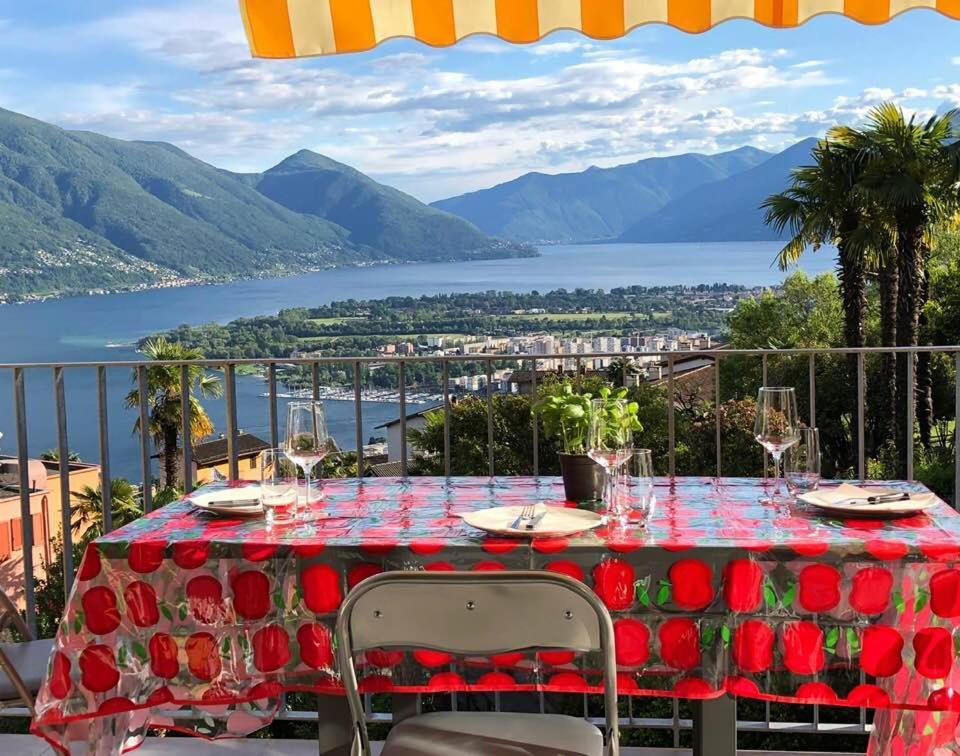 Casa Collina Apartment Locarno Bagian luar foto